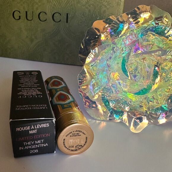 GUCCI LUXURY LIPSTICK – THEY MET IN ARGENTINA (208) | MATTE FINISH - Picture 7 of 17